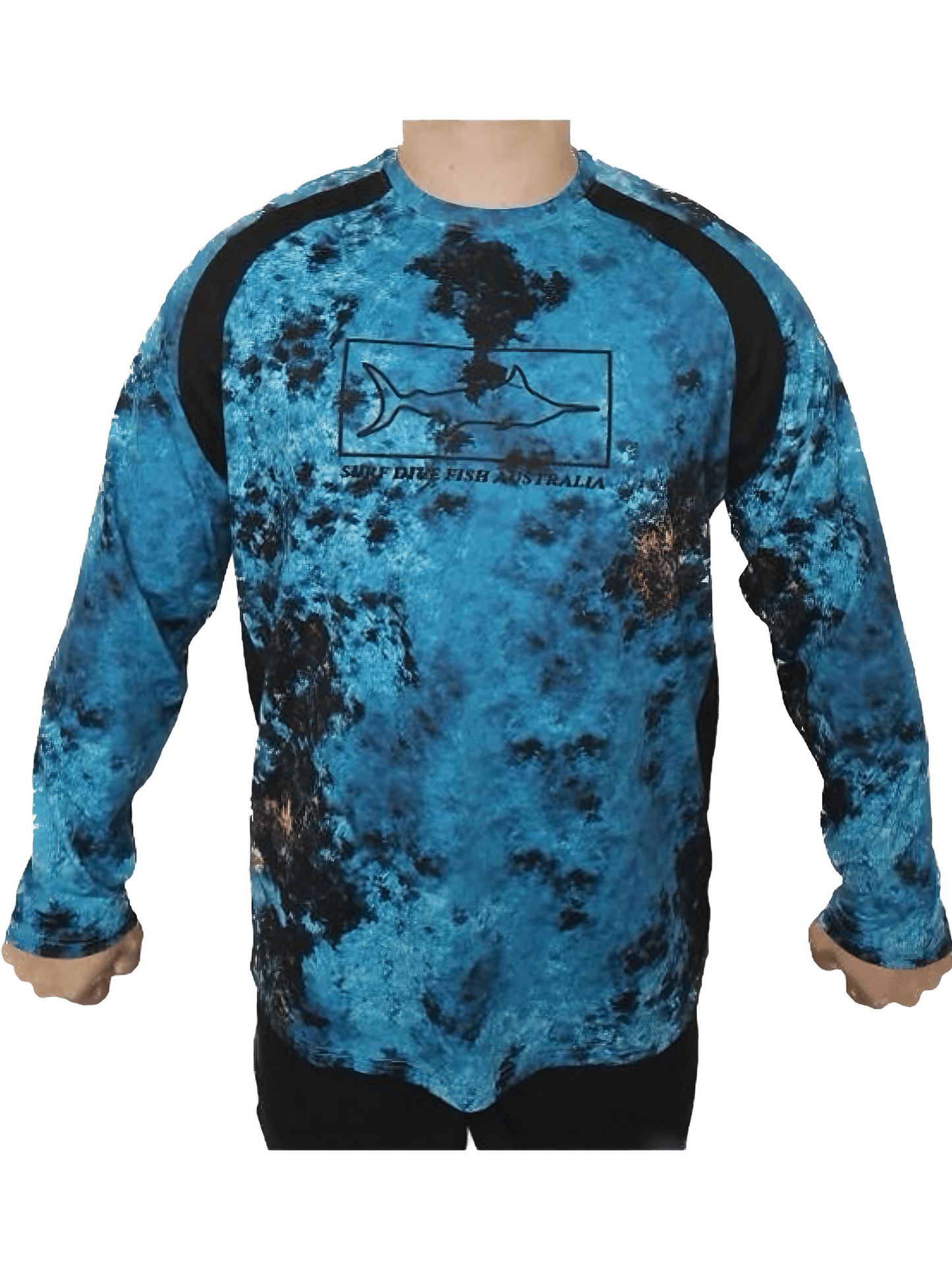 Coral reef Fishing Shirt - UPF50+ Long Sleeve sun protection clothing by SDF