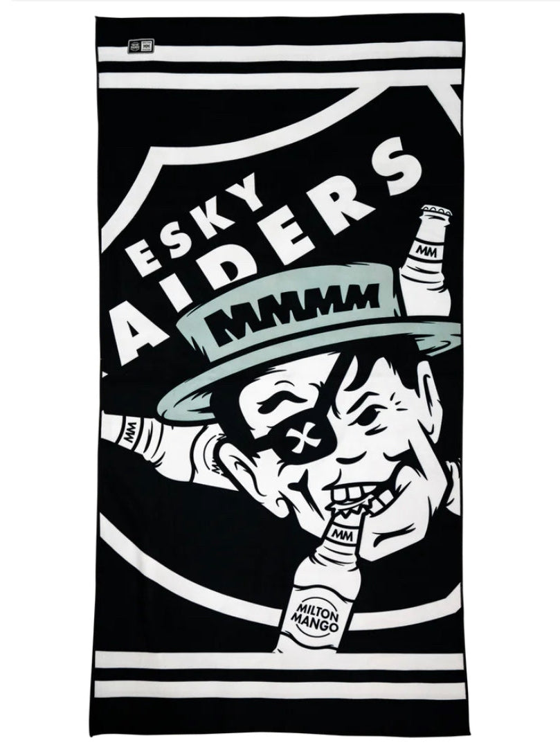 Milton Mango Esky Raiders Microfibre Beach Towel