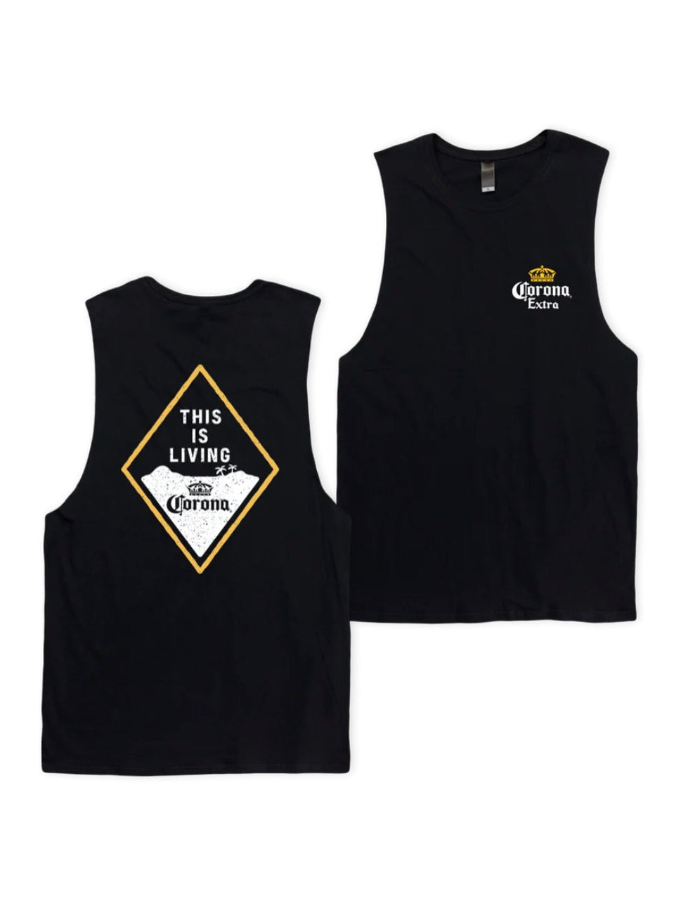 Corona Living Cotton Muscle Tee