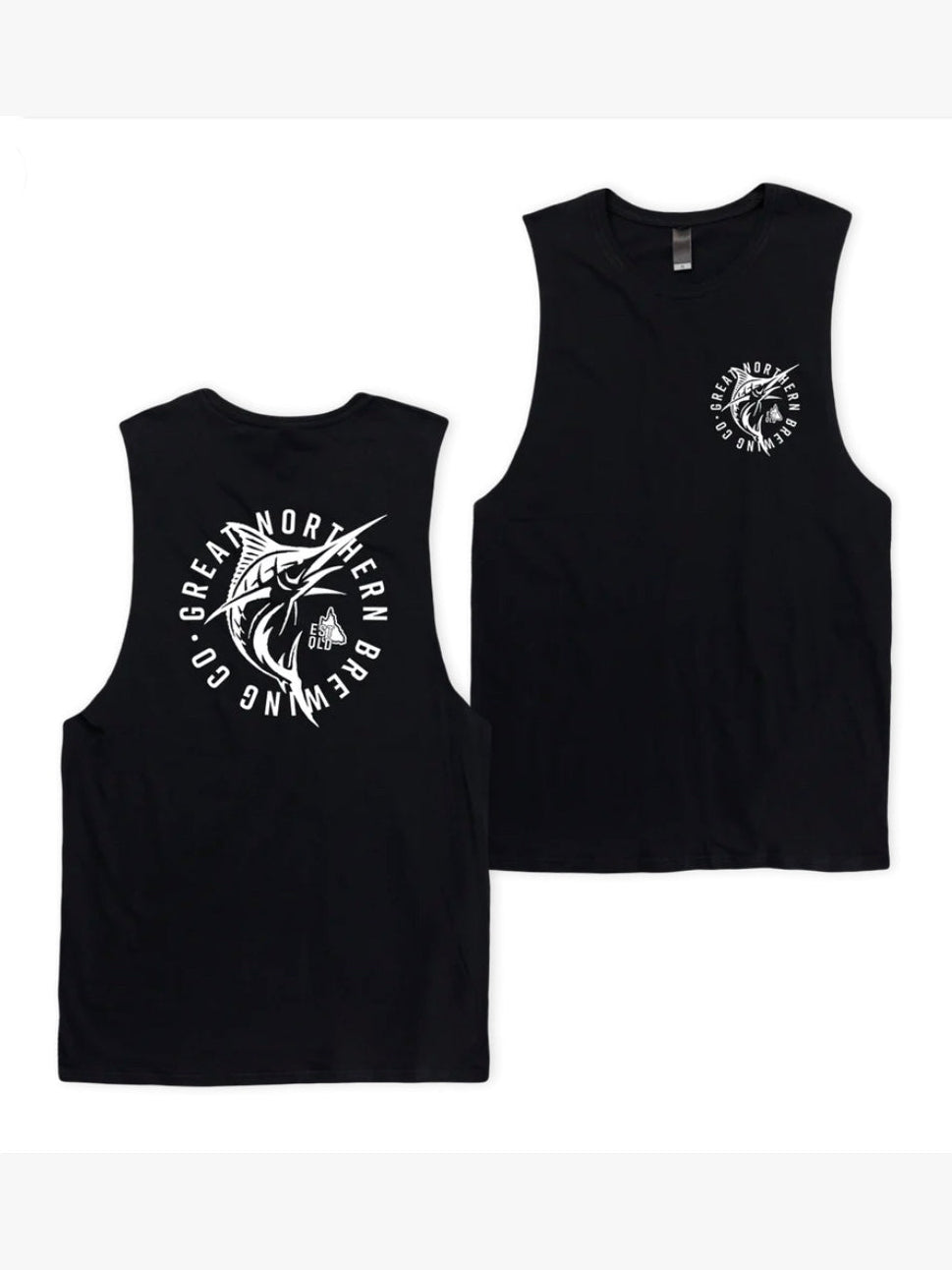 Great Northern Brewing Co GN Stamp Muscle Tee