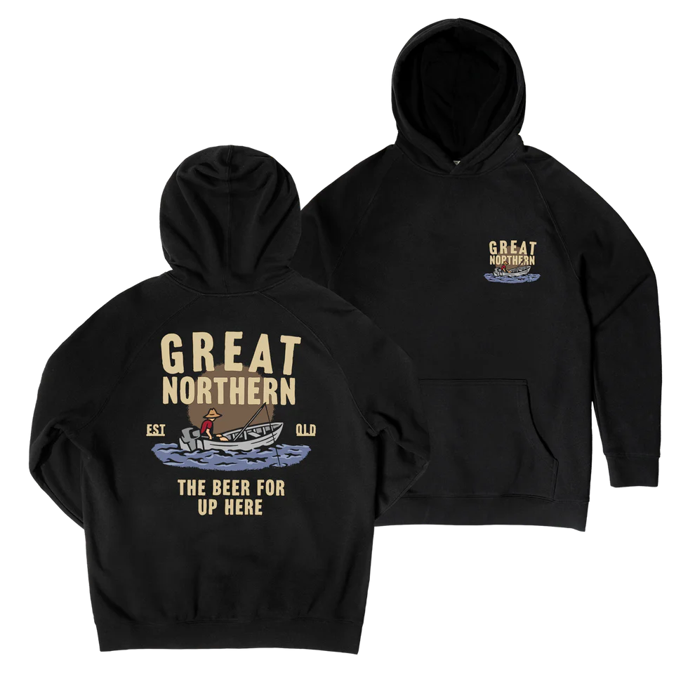 Great Northern Hoodie - Skipper Large Hoodie Black