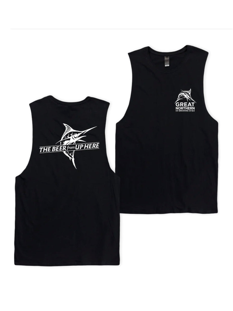 Great Northern Brewing Co Marlin Strike Muscle Tee – Surf Dive