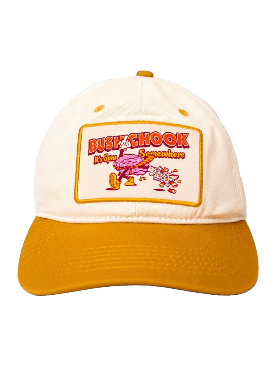 Bushchook - 5pm Somewhere Cotton Baseball Cap