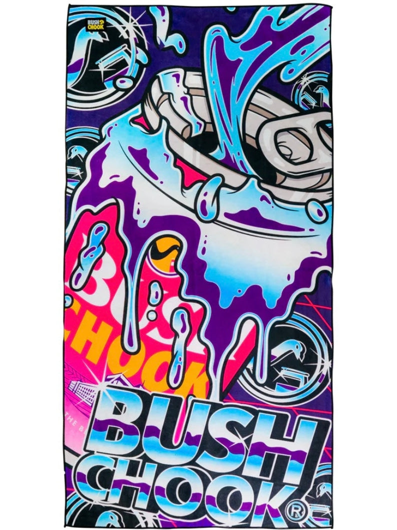 Bushchook All Roads Quick Dry Beach Towel