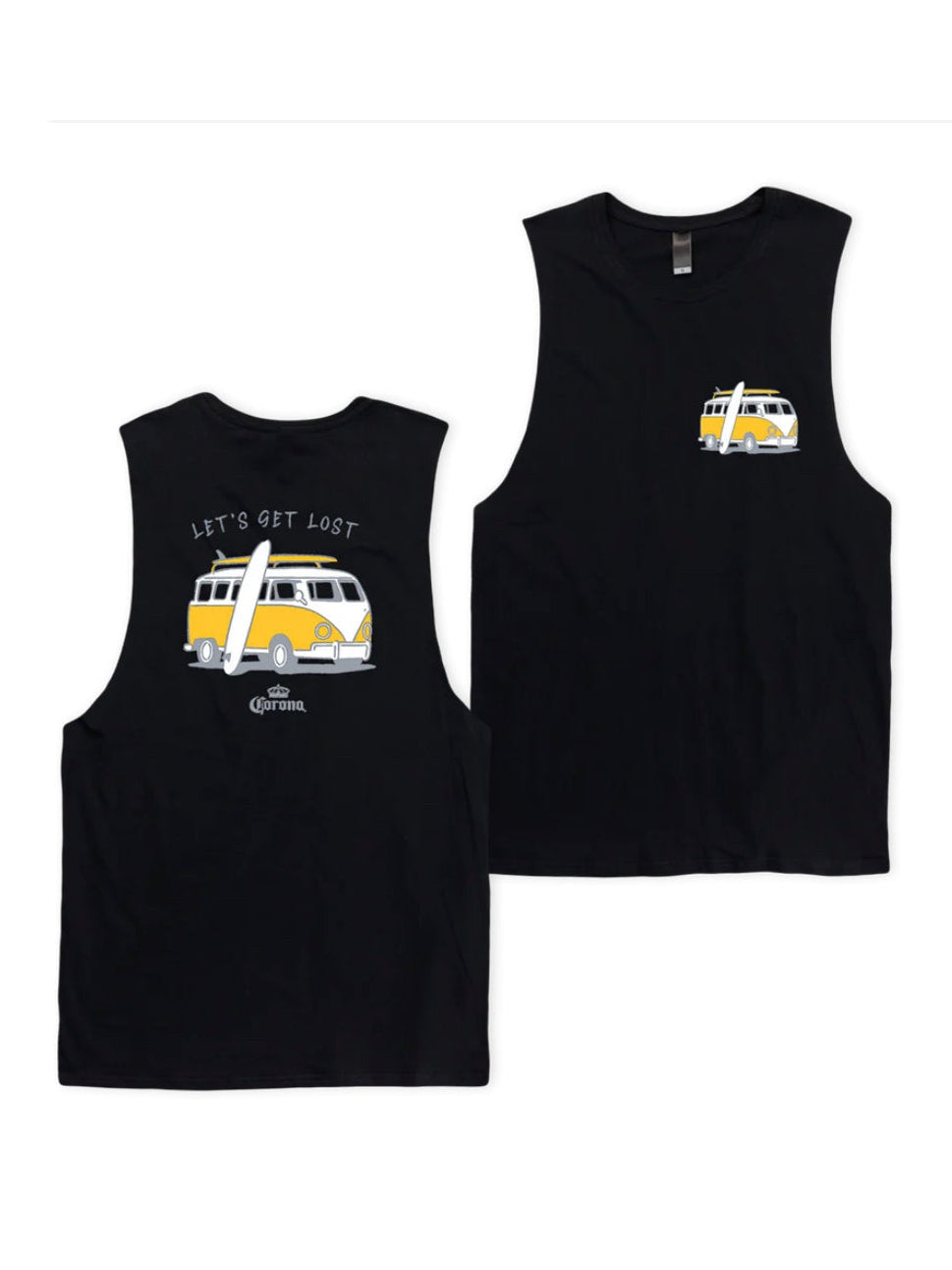 Corona Lost Combie Cotton Muscle Tee