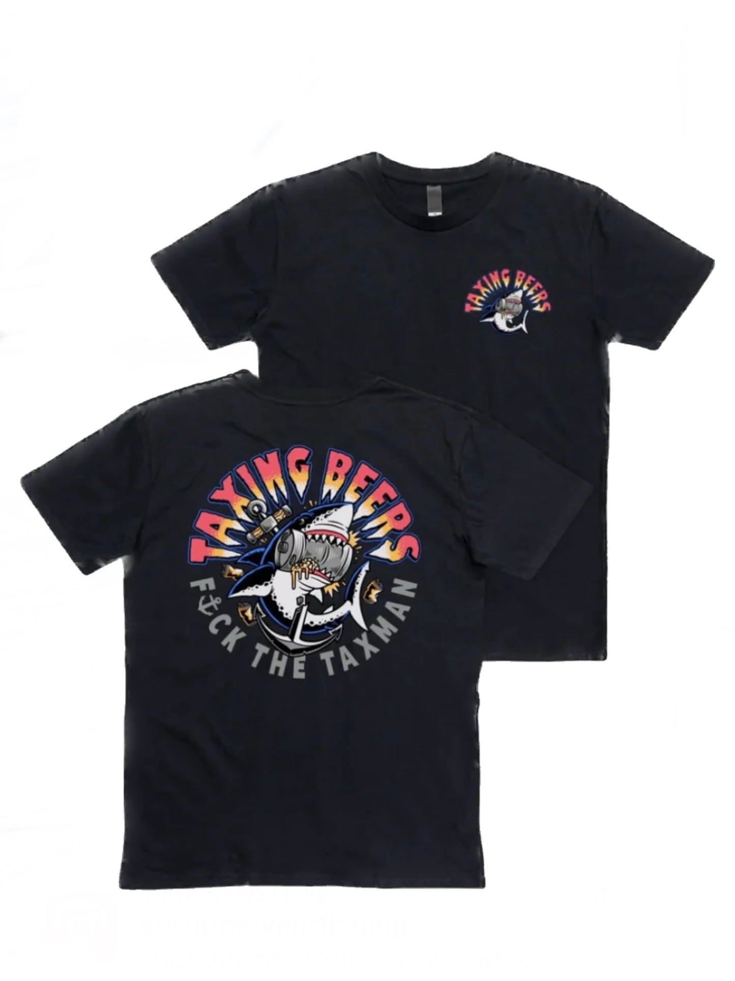 FTTM Taxing Beers Cotton Fishing Tee