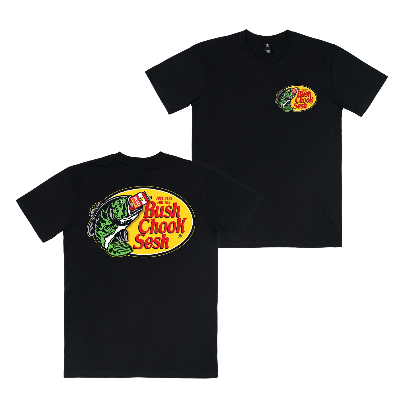 Bush Chook Bush Pro Tee Black