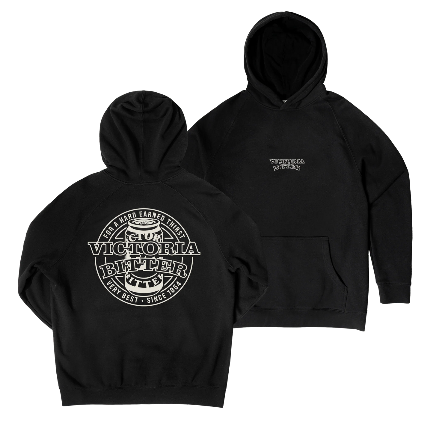 Victor Bravo’s Stencil Hoodie Black