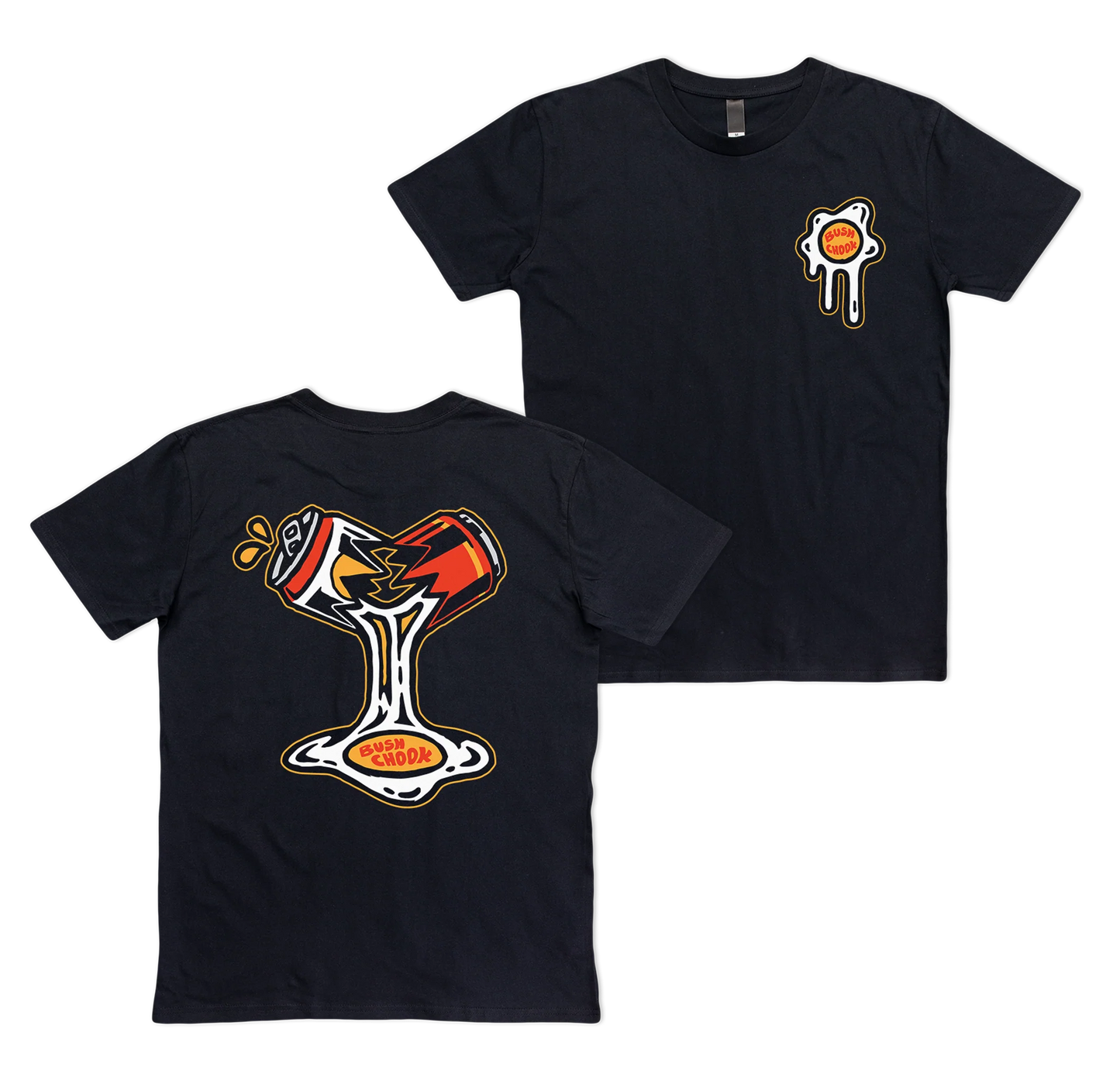 Bushchook Bad Egg Tee Black