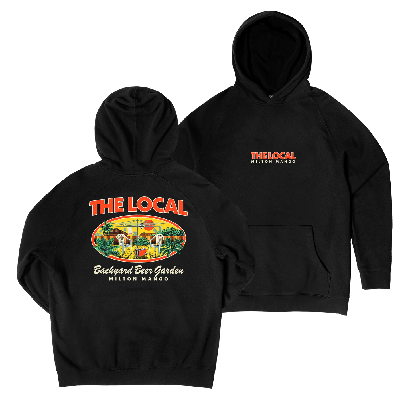 Milton Mango The Local Hoodie Black