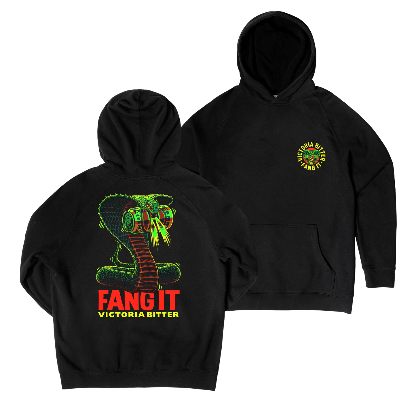 Victor Bravo's Fang It Hoodie Black