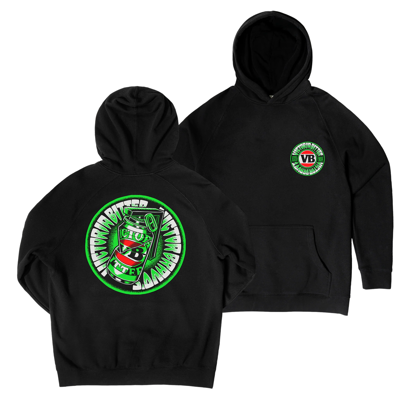 Victor Bravo's Flash Greenade Hoodie Black