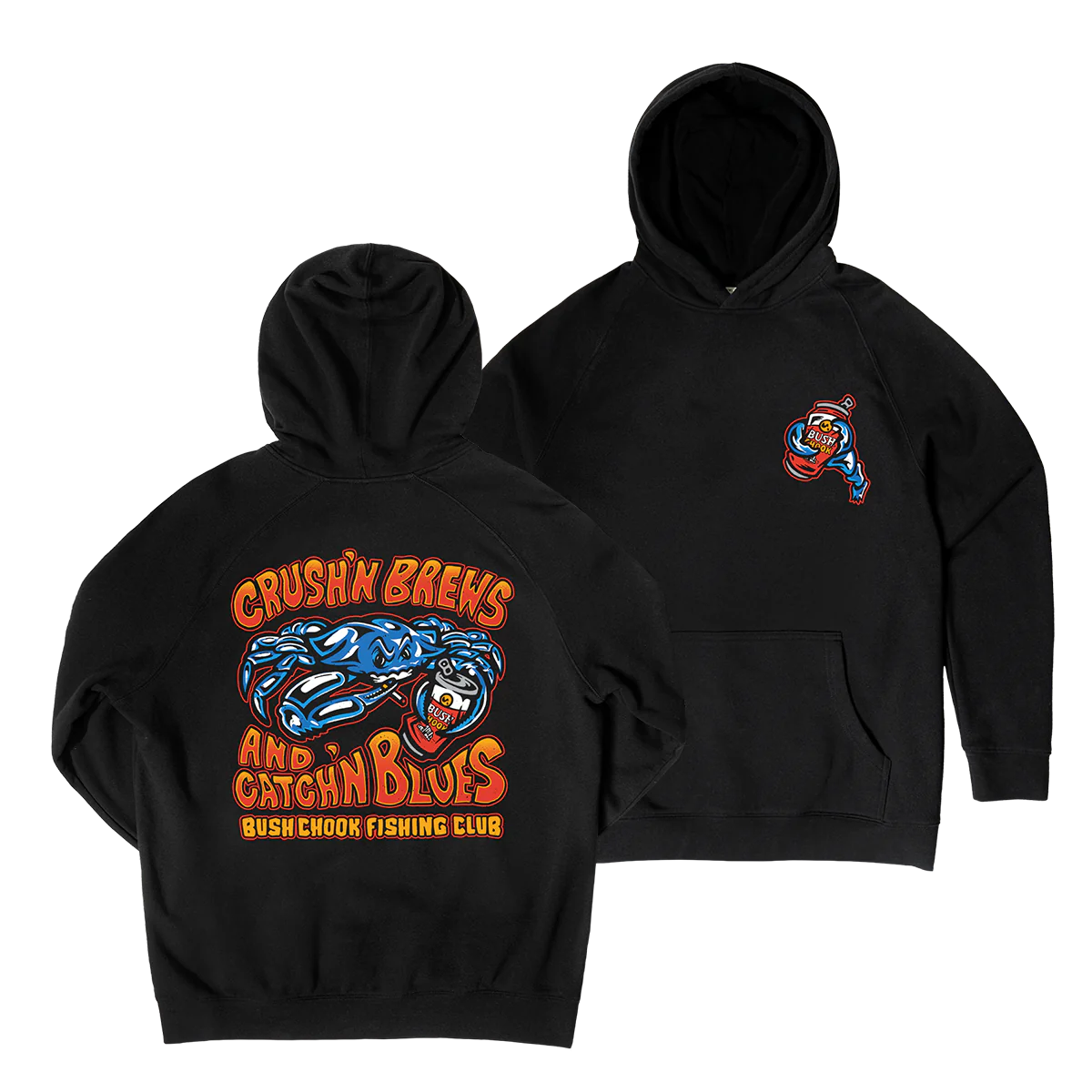 Bushchook Crush'n Brews Hoodie Black