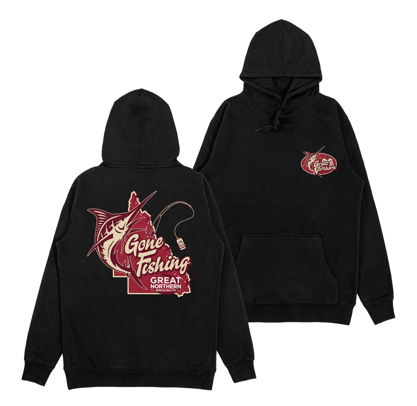 Great Northern Gone Fishing Hoodie
