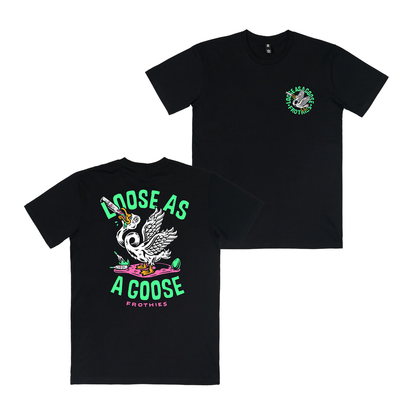 Loose Goose Tee Black