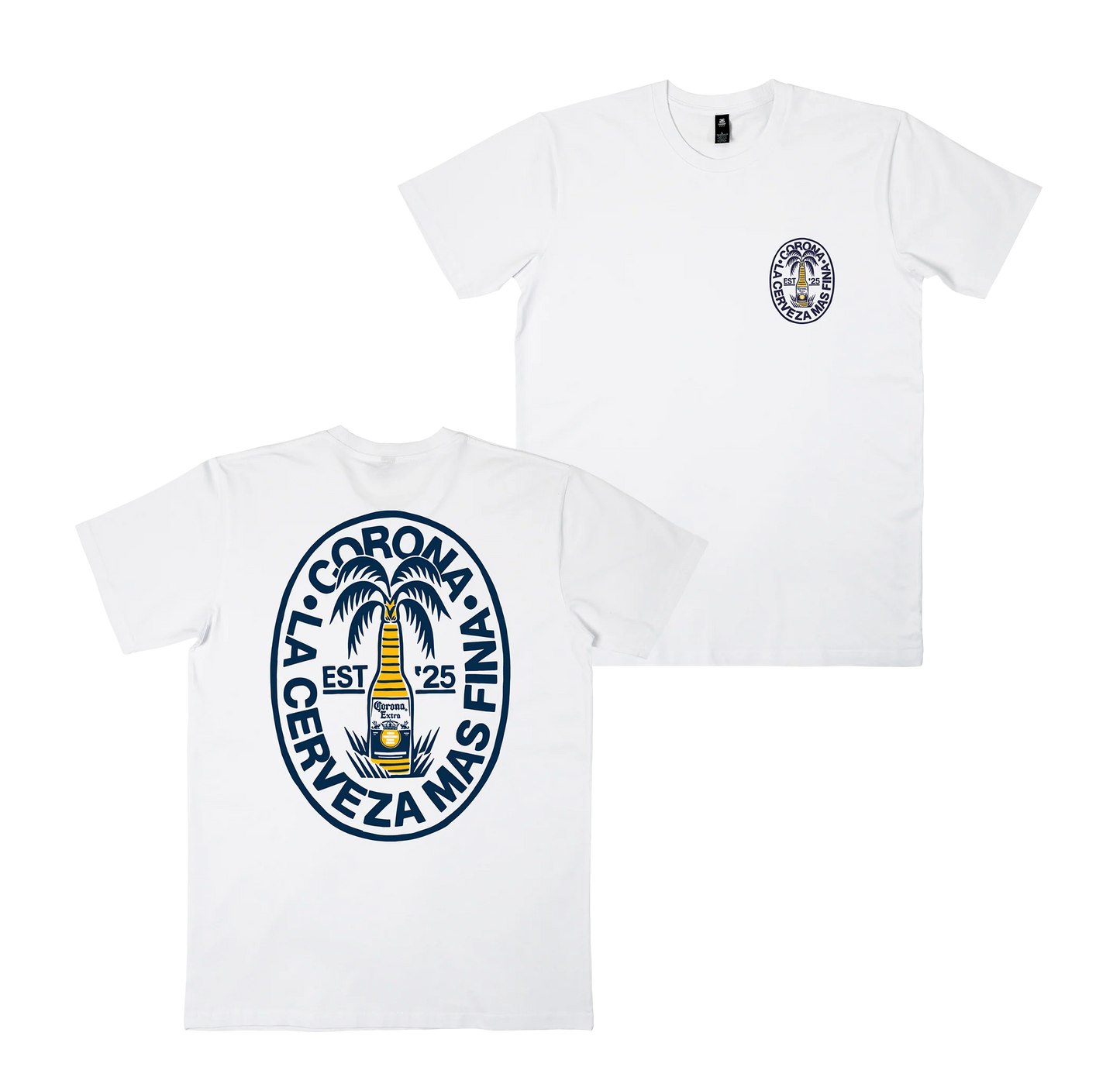 Beach Flora Tee White