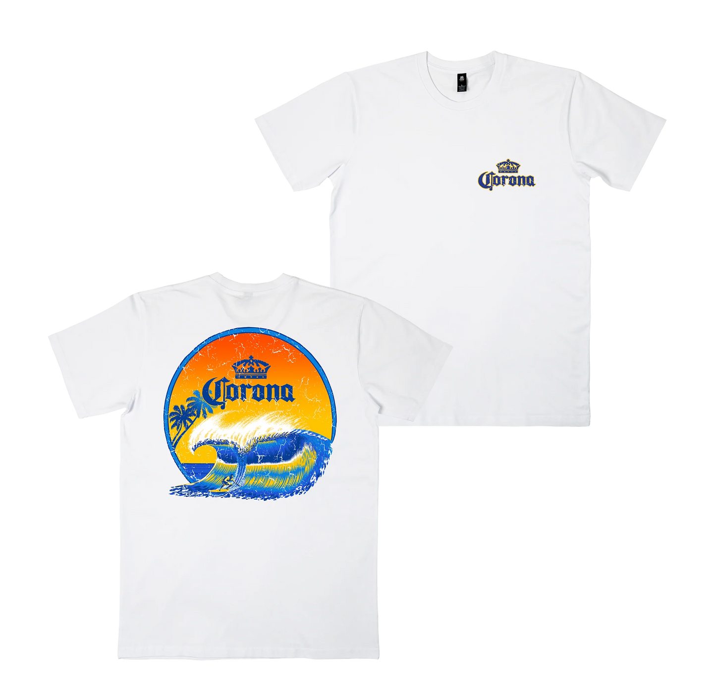 Sunset Sesh Tee White