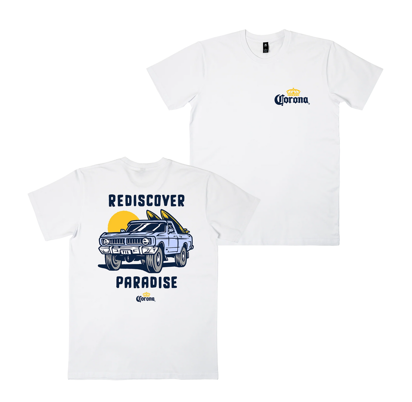 Rediscover Paradise Tee White