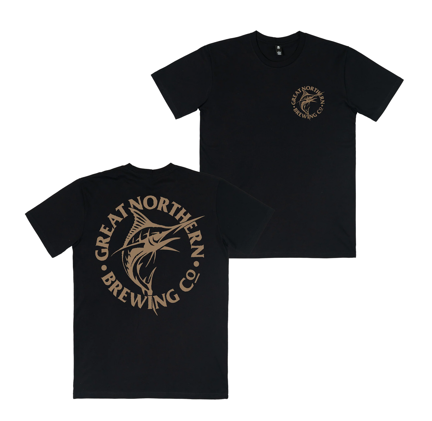 Rough Edges Tee Black