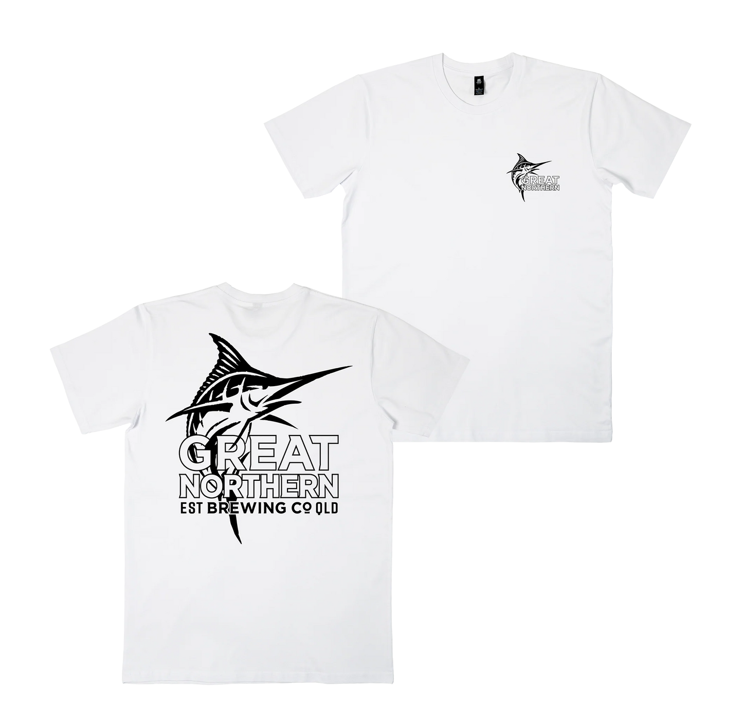 Keyline Tee White