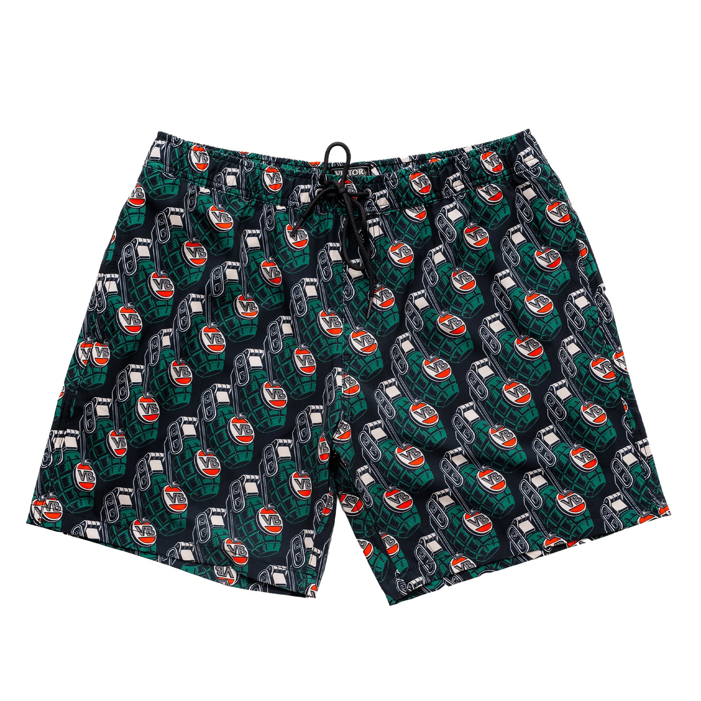 Victor Bravo’s Greenade Forever Beach Shorts