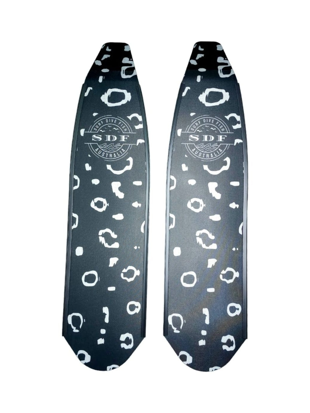 DiveR fins x SDF - The Spotted Eagle Ray Compsite Carbon