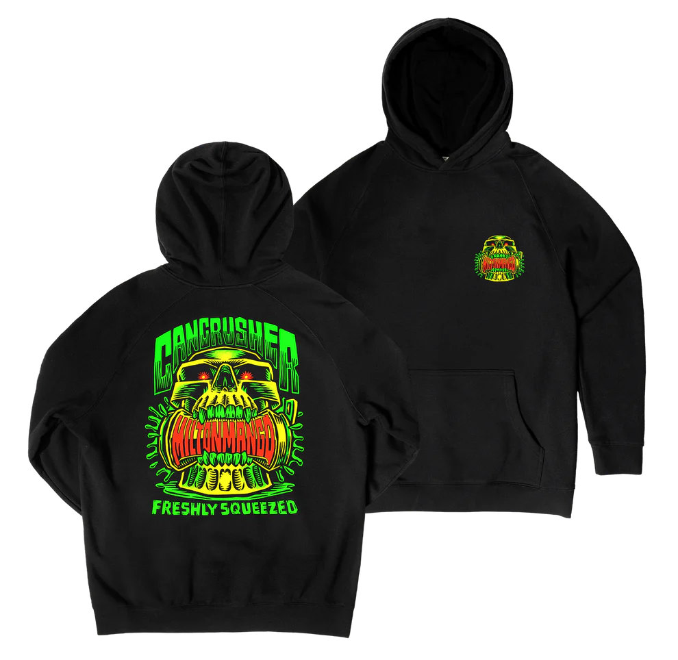 Milton Mango - Can Crusher Hoodie Black
