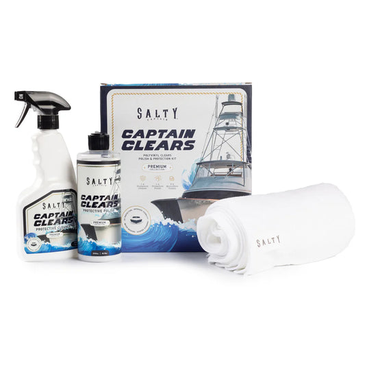 Salty Captain Clears - Polyvinyl Clears Cleaning Kit