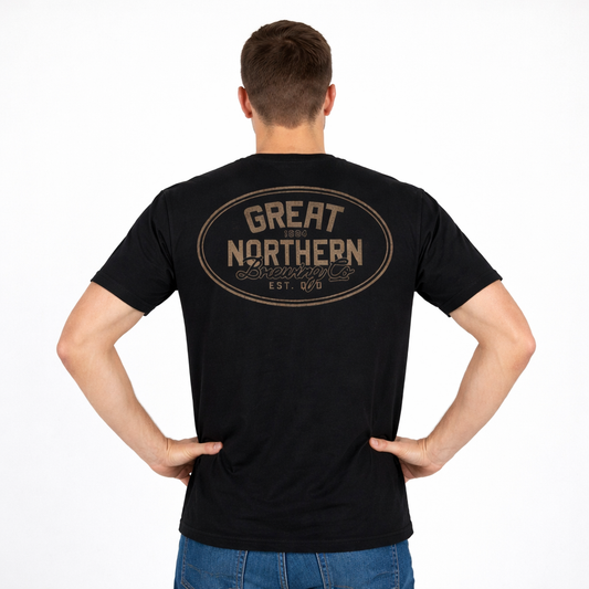 Great Northern Buckle Tee Black