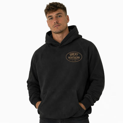 Great Northern Buckle Hoodie Black