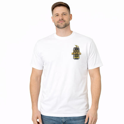 Hard Rated Zesty Can Tee White