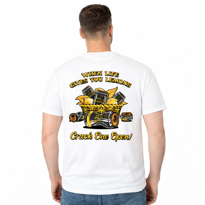 Hard Rated Life's Lemons Tee White