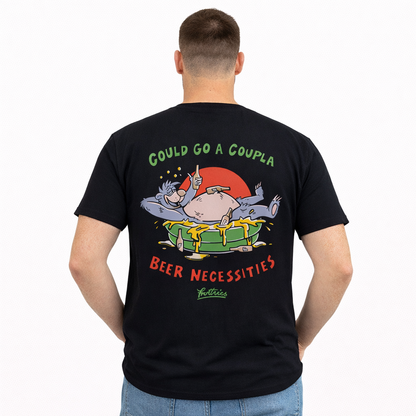 Frothies Beer Necessities Tee Black