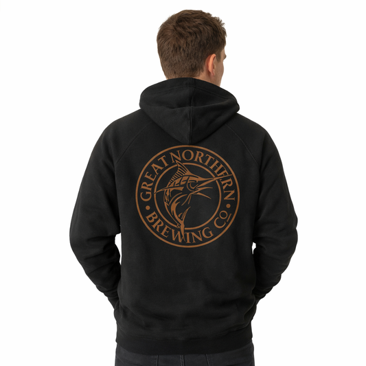 Great Northern Wireframe Hoodie Black