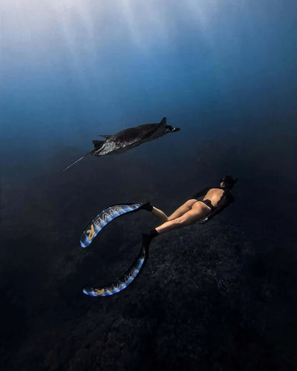 DiveR Fins - STRIPE MARLIN