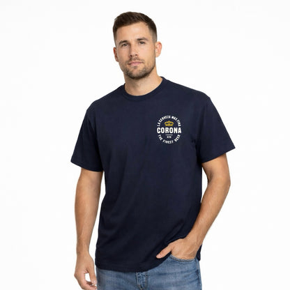 Corona Finest Beer Tee Navy