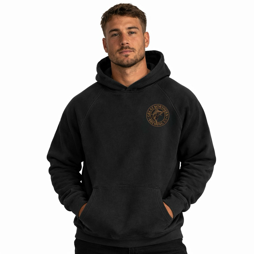 Great Northern Wireframe Hoodie Black