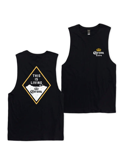 Corona Living Cotton Muscle Tee