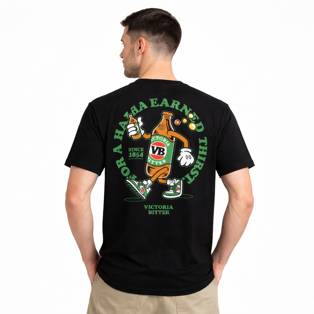 Victor Bravo’s Stubby Strut Tee Black