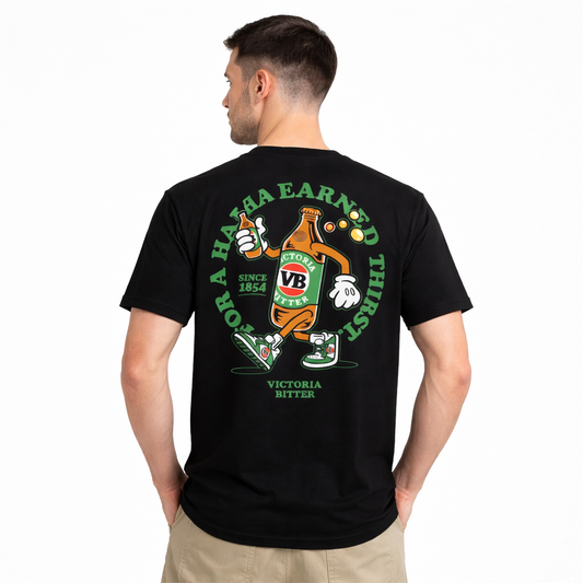 Victor Bravo’s Stubby Strut Tee Black