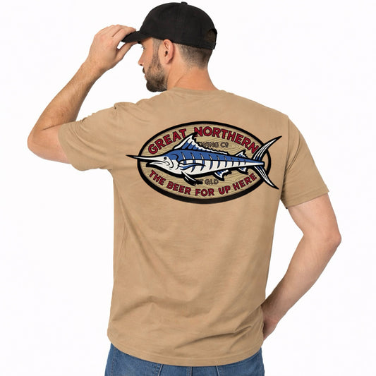 Great Northern Angler Tee Tan