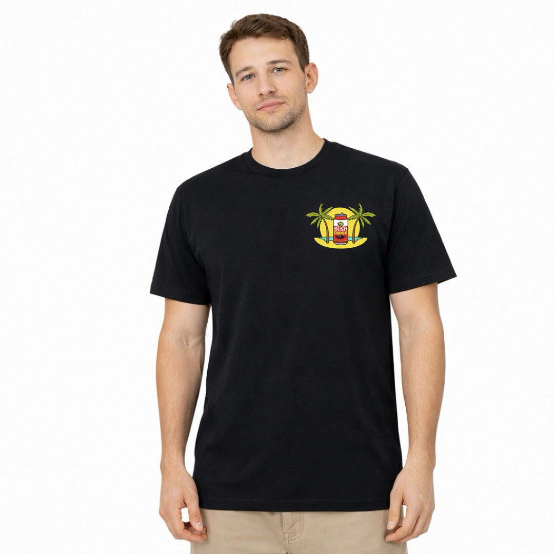 Bushchook Chooks On Tour: Bali Tee Black