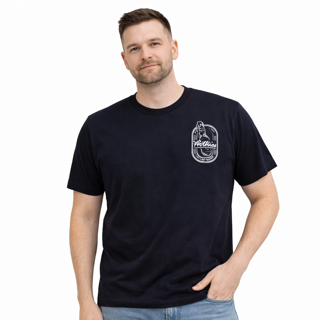 Frothies Let's Get Froffed Tee Black