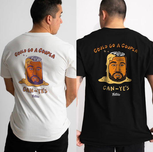 Can-ye West Tee Black