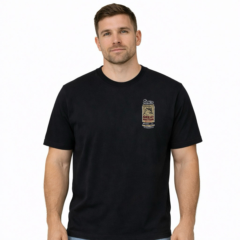 Great Northern Tinnie Tee Black