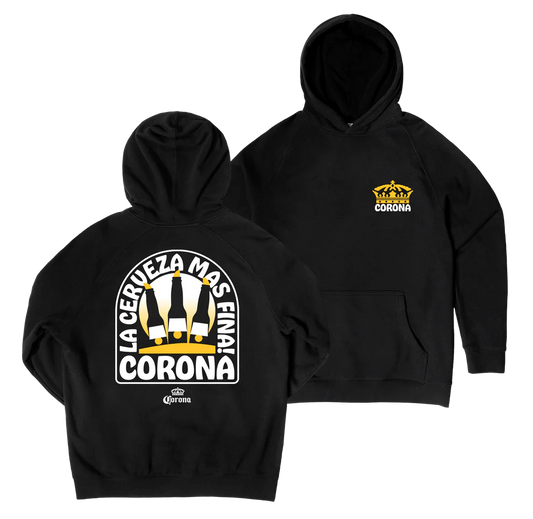 Corona Hoodie Beach Bum