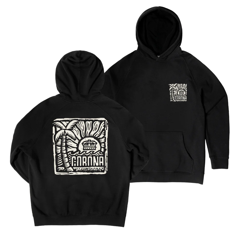 Corona Hoodie Woodblock