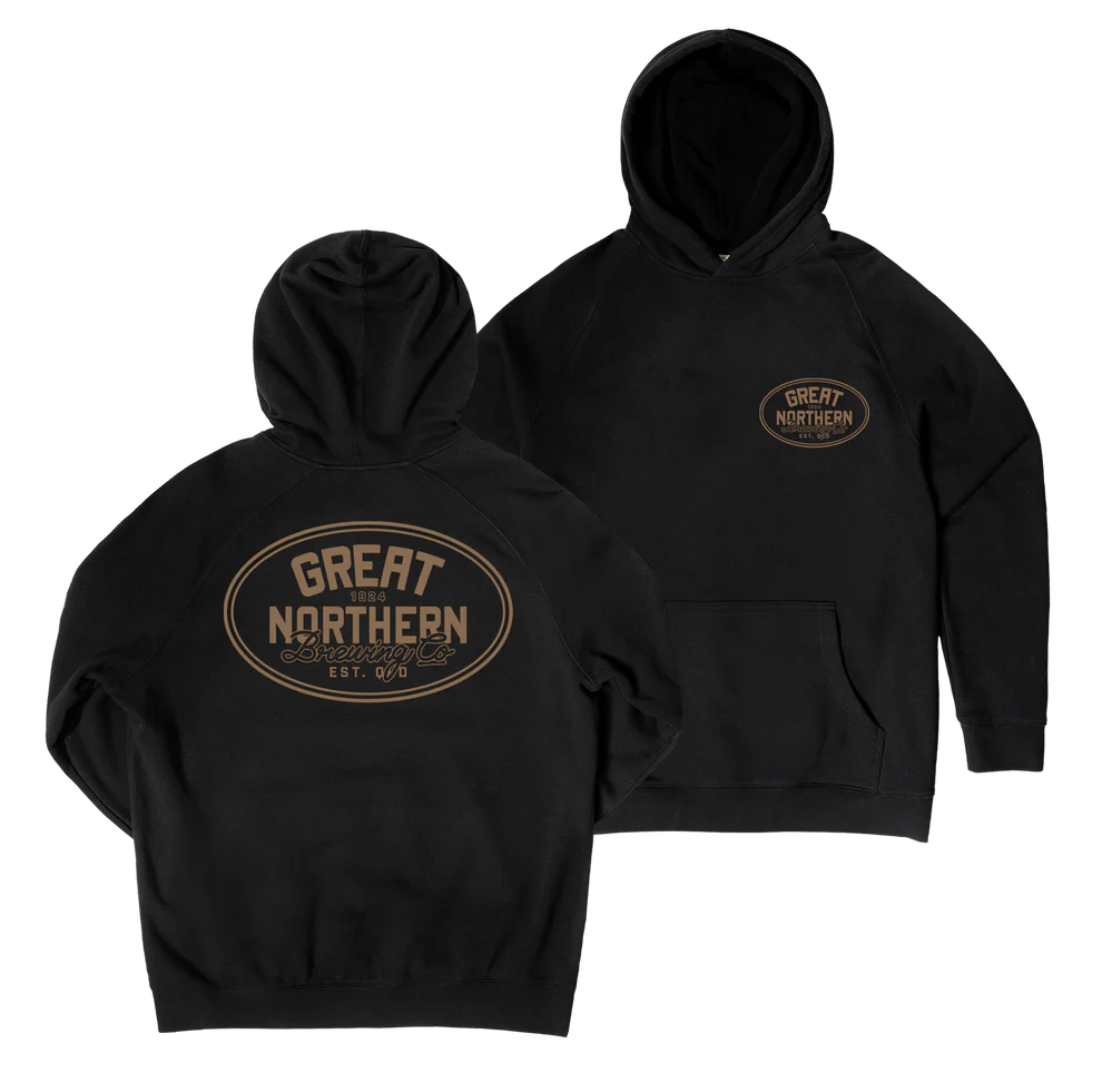 Great Northern Buckle Hoodie Black
