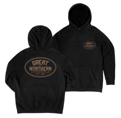 Great Northern Buckle Hoodie Black