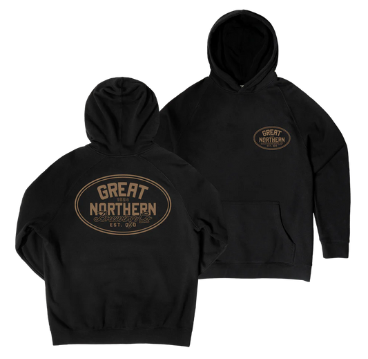 Great Northern Buckle Hoodie Black